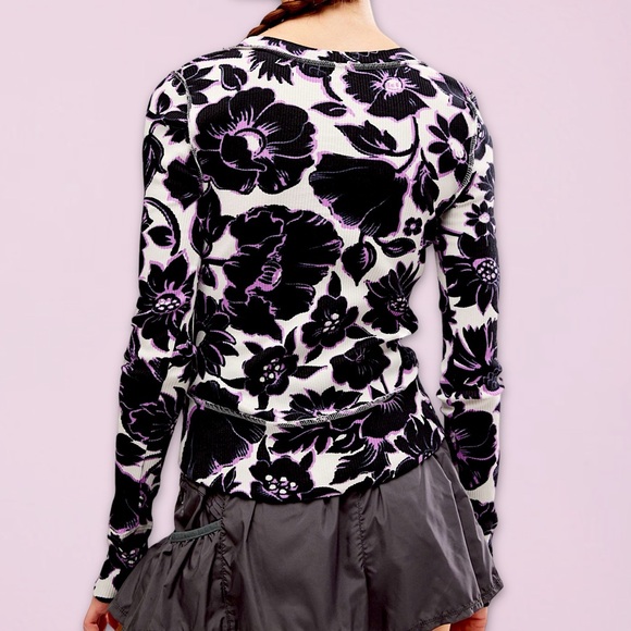 NWT Free People Movement Rally Printed Layer Top - Picture 6 of 15